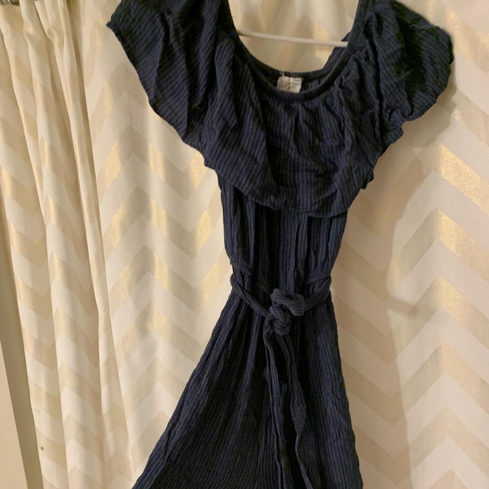 Navy blue jumpsuit
